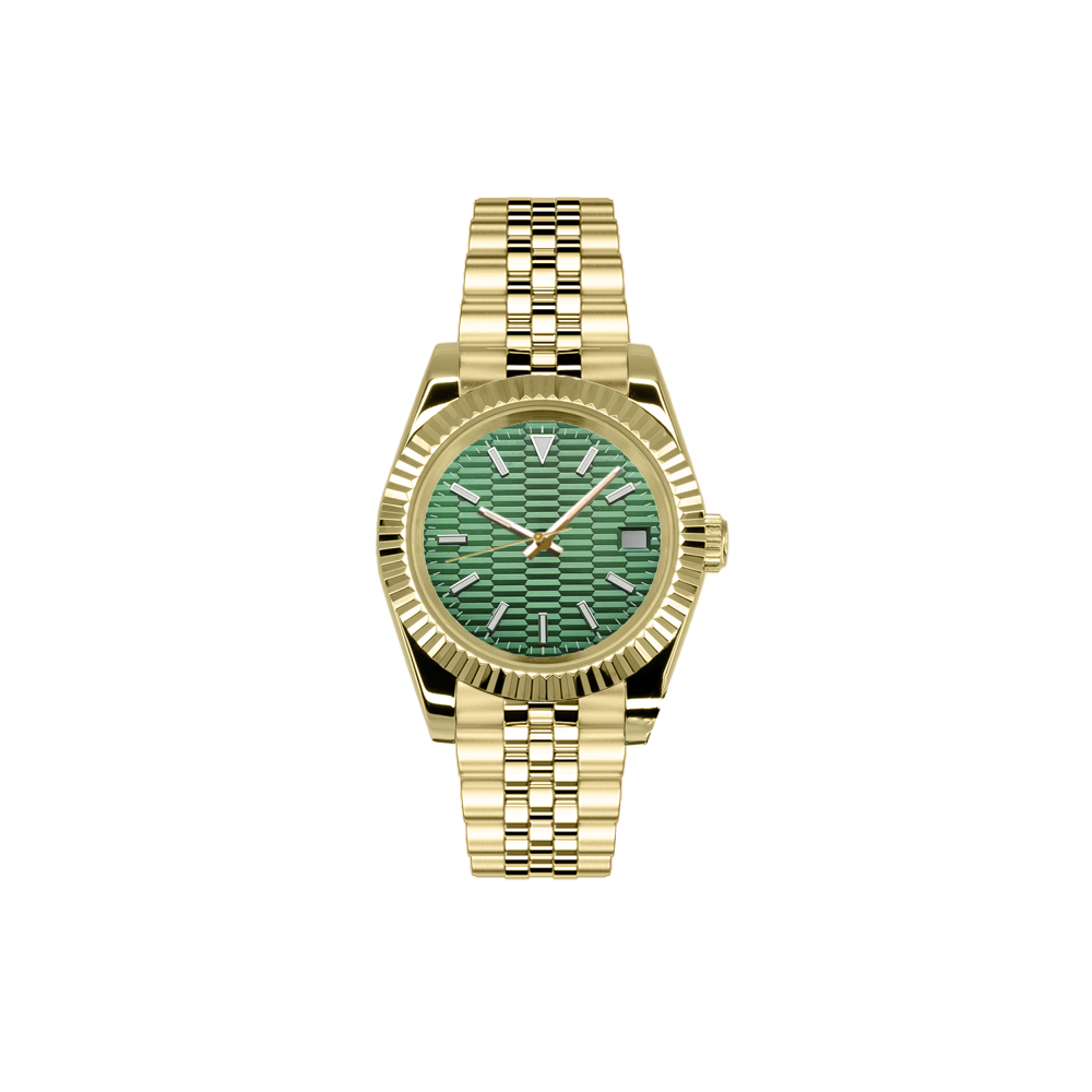 Gold x Ribbed Pattern