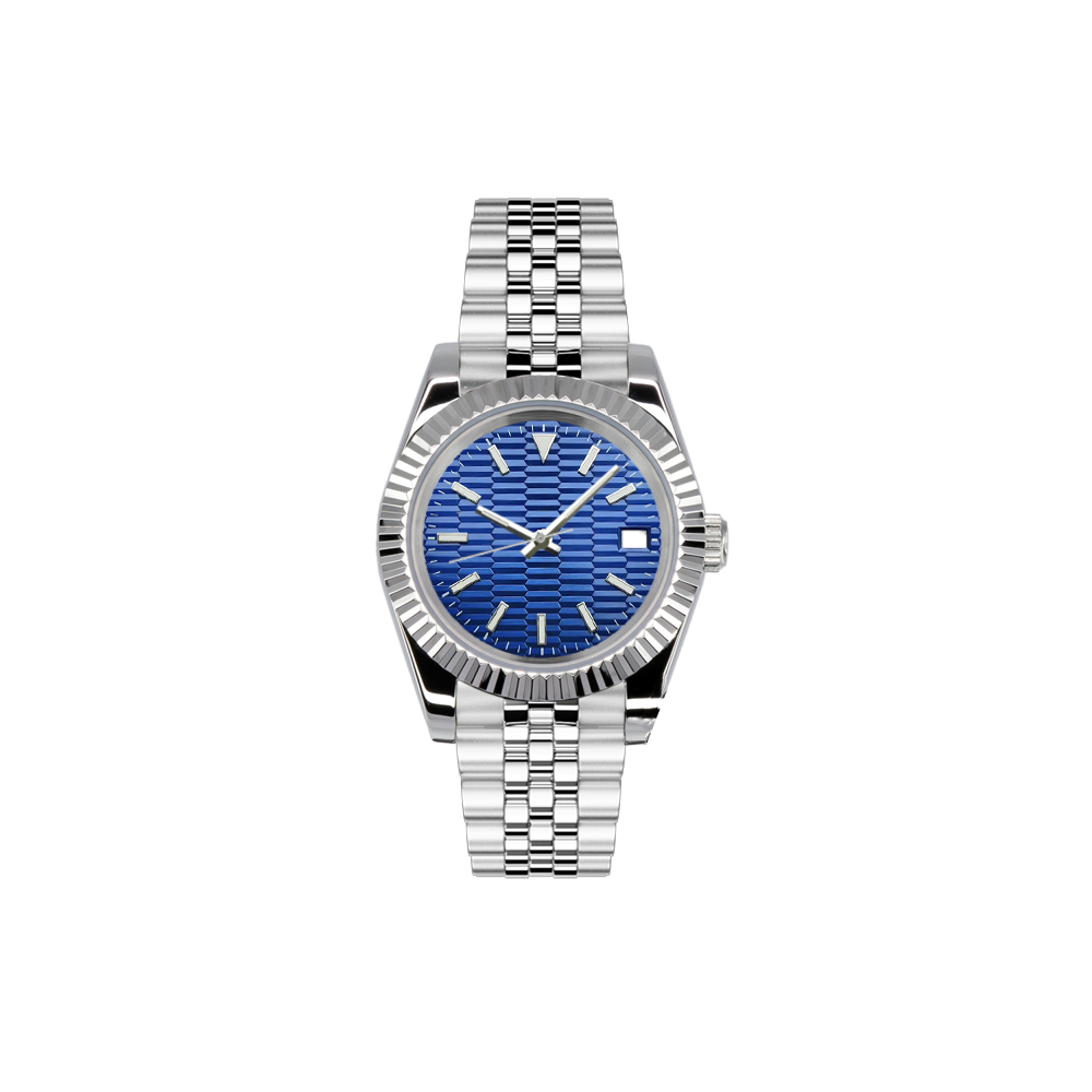 Silver x Ribbed Pattern