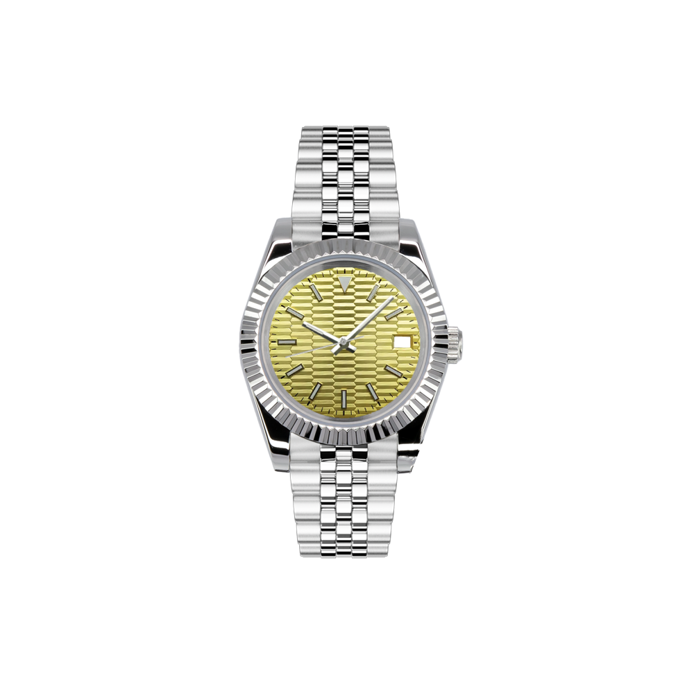 Silver x Ribbed Pattern