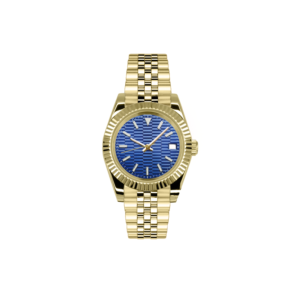 Gold x Ribbed Pattern